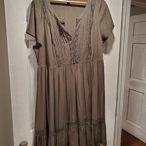 Torrid peasant dress!